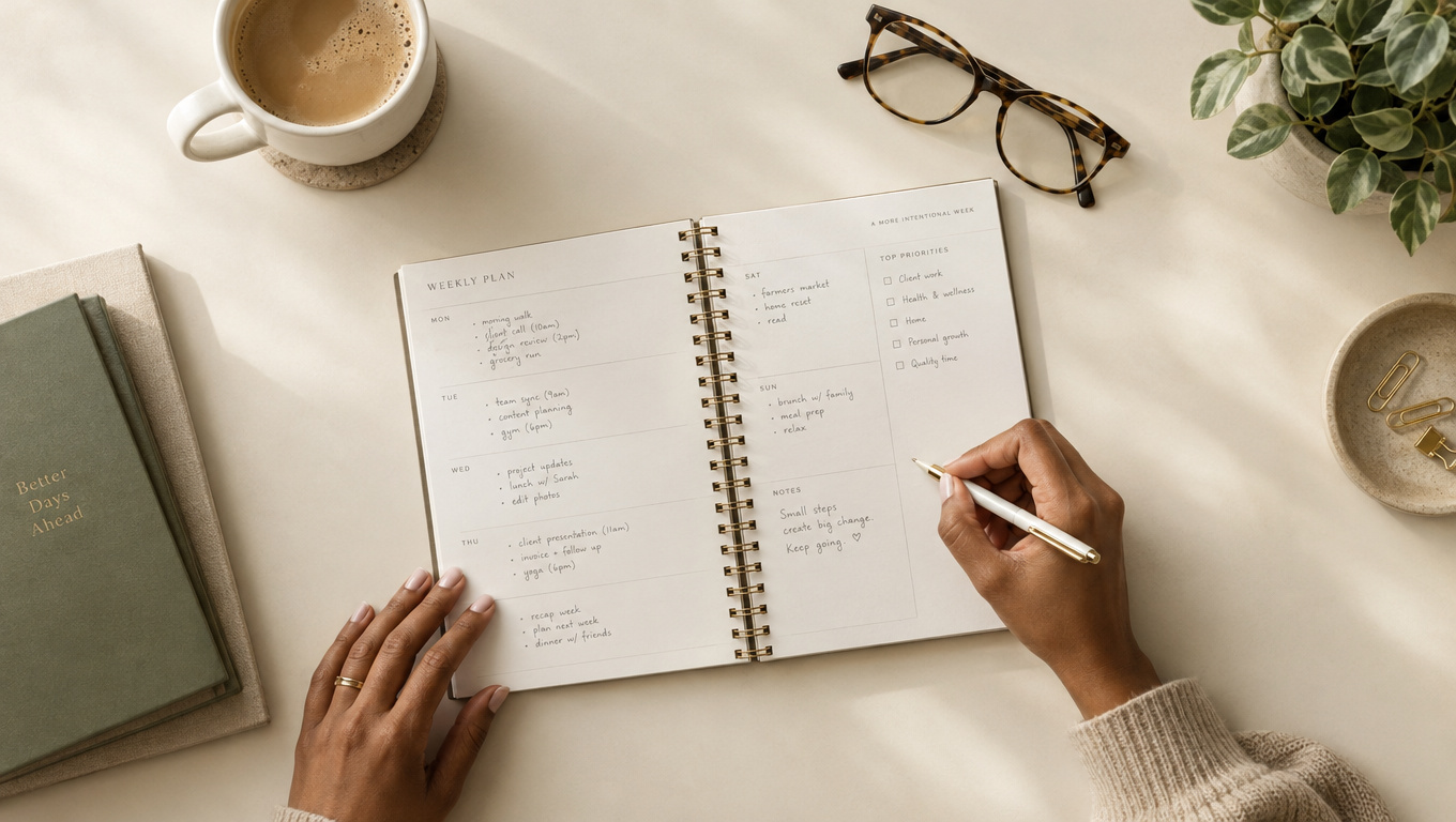 Planner Mockup planner mockup