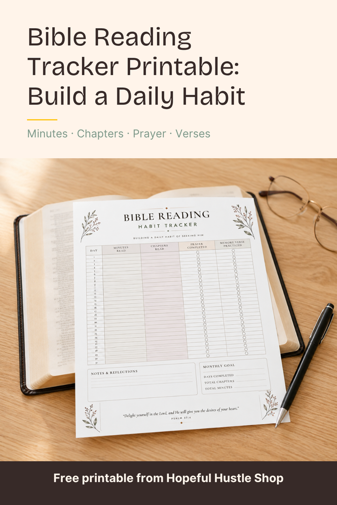 bible reading tracker printable pinterest pin 2