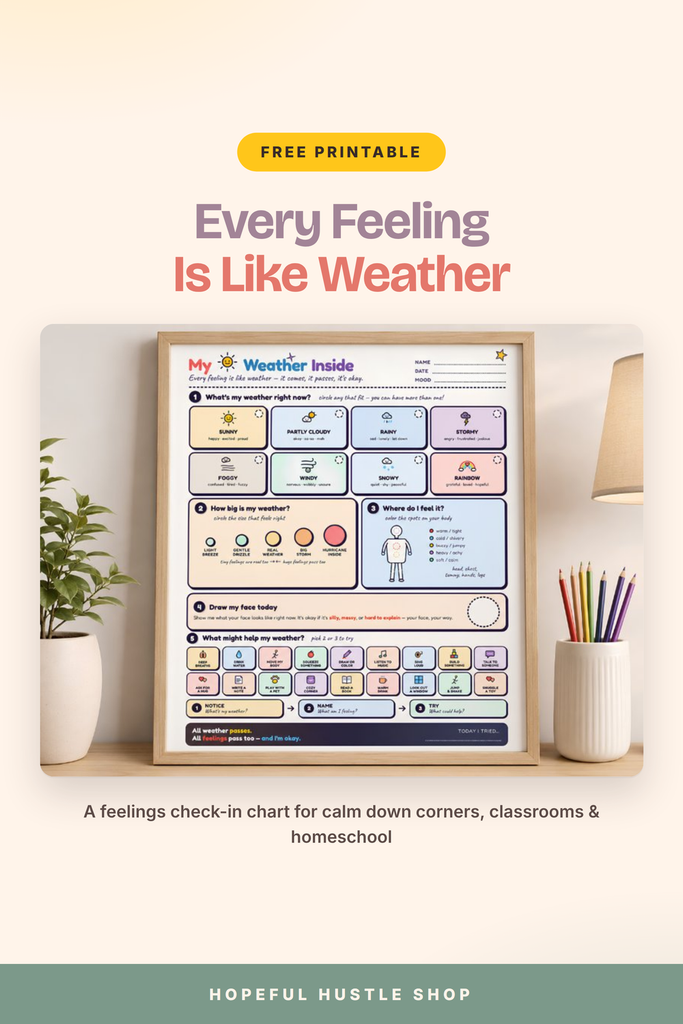 printable feelings chart pin desk 1