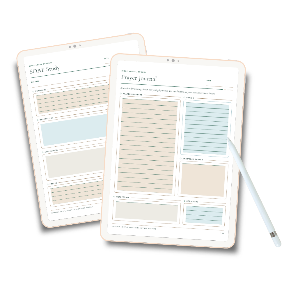 bible study journal 플래너 2